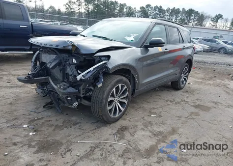 2025 Ford Explorer St-Line из США, поврежденный, VIN 1FMUK8KHXSGB31987